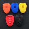 Silicone Rubber Folding Flip Remote Key Fob for Porsche 911 997 Boxster S 2S 4S Turbo Cayman 996 Cayenne key accessories