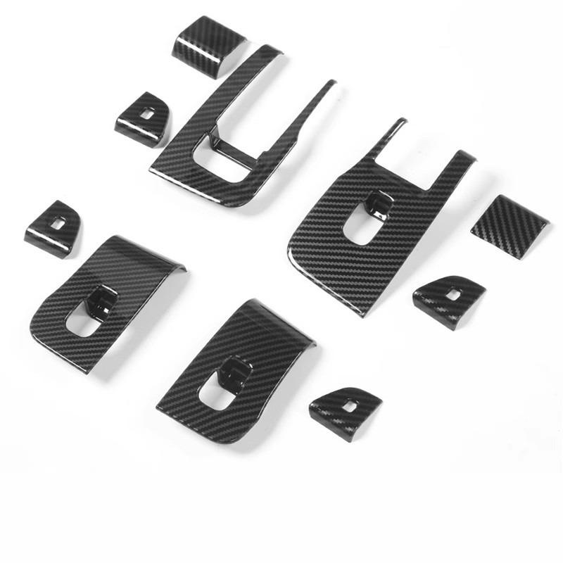 For Tesla Model Y Launch/Juniper 2026+ Window Glass Lift Button Sticker Trim Panel Switch Cover Decorative Auto Car Accessories