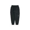Gewebte lockere Zip-Up Schnelltrocknende Sporthose Frühling Herren Unterteile Schwarz CN5305-010