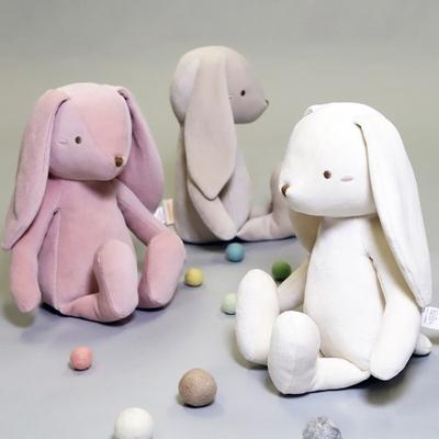 Stollen Mellow Bunny Attachment Doll Organic Newborn Baby Birth Gift (Rabbit 30cm), Beige, Korean Baby Products