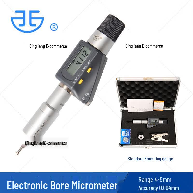 Digital Two-Point Small Hole Internal Micrometer 4-5mm