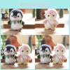 Penguin Animal Plush Doll With Polyester Filling For Bag Decoration And Collectors