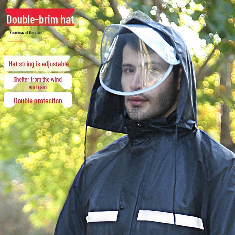 Oxford Reflective Raincoat & Pants Set for Motorcyclists