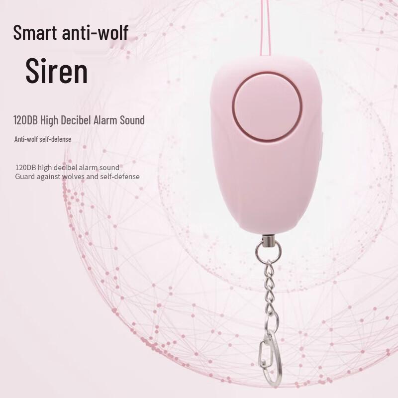 Portable Personal Safety Alarm & Flashlight