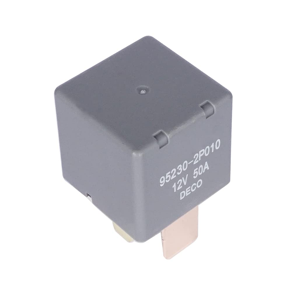 95230-2P010 12VDC 50A 4 Pins SPST Kfz-Leistungsrelais Kompatibel mit 39160-37110 13742705 5M5T14B192EA 13306943 897H-1AH-D-R1-12VDC 9804768080