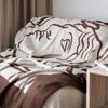 Retro Air Conditioning Blanket Home Decoration Sofa Blanket Portable Camping Folding Blanket Company Lunch Break Warm Products