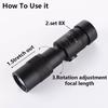 Explorer Monocular Telescope 10-50040 Zoom High Magnification Hd Military Green Professional Portable Mobile Phone Photography Outdoor