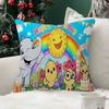Cartoon animals Cushion Cover Inches Farmhouse Canticos Decor Home Throw Pillow Covers For Couch Decorations