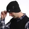 1 Set Heated Knitted Hat Fast Heating Temperature Lock Three-position Control Cotton Intelligent