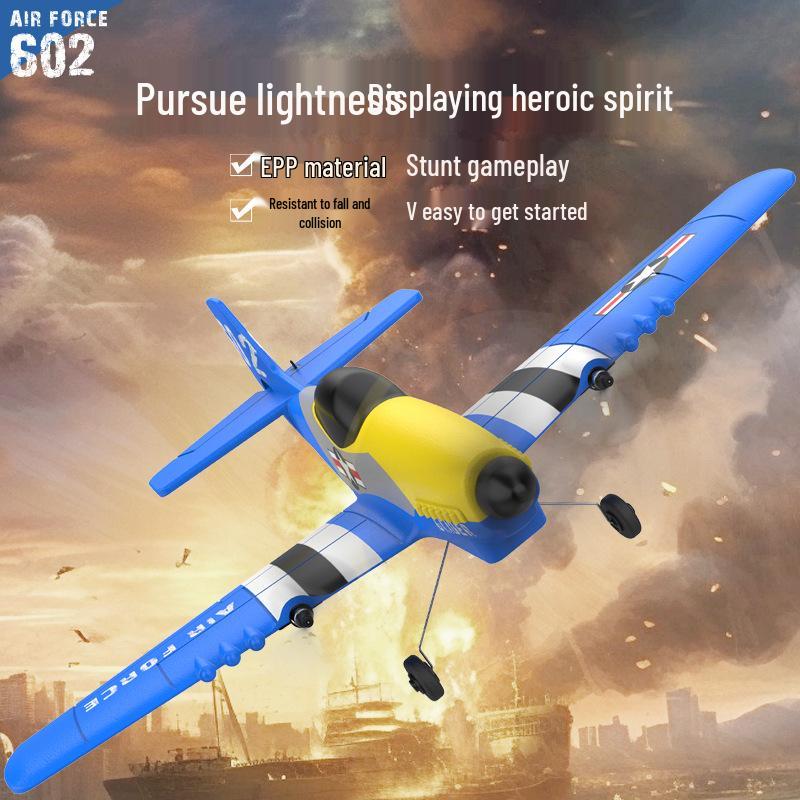 Kaifeng KF602 Remote Control P51D Mustang Fighter 3-Channel Foam Airplane Model