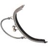 Semicircle Purse Handle Frame Metal Handbags Clasp Lock 16.5cm Bag DIY Making SuppliesBronze