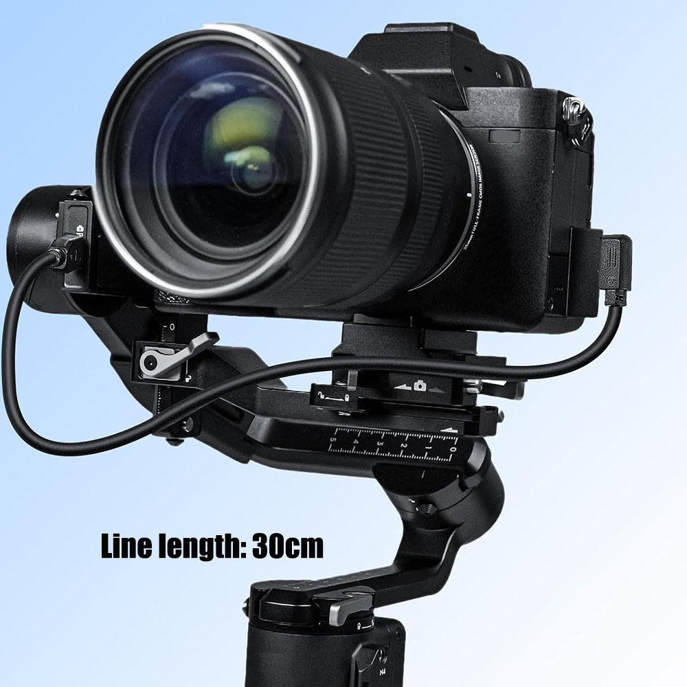 Kabel sterowania wieloma kamerami dla DJI Ronin-S do USB-C A7C A7S III GH5 X-T4