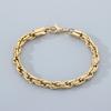 6mm Rope Chain Bracelet for Men - Stainless Steel 304 - KB203612