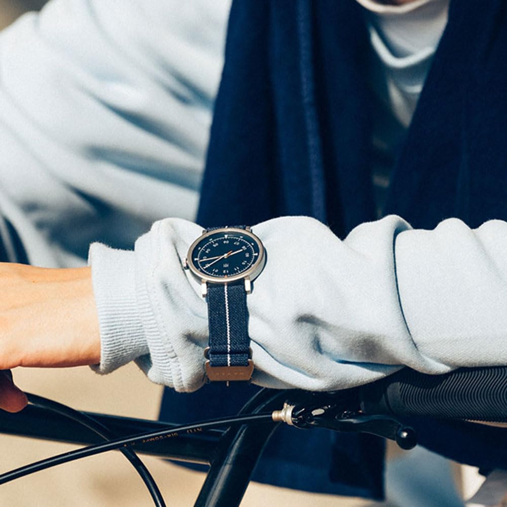 Maven Watches 40mm THE URBAN SCOUT SERIES Minimalist Fashion Watch NAVY P (MUS-02 40MM)