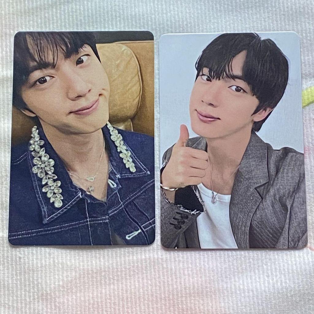 [USED] BTS Korea RUNSEOKJIN_EP.TOUR Jin Limited Bonus 2 Trading Cards