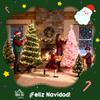 Artificial Christmas Tree 180cm with 624 Branches, Ornaments, Pinecones, Indoor Christmas Decoration, Green