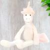 JELLYCAT Mythical Animal Series Jellycat/Animal Milky White Unicorn Soothing Doll Plush Doll 40cm High