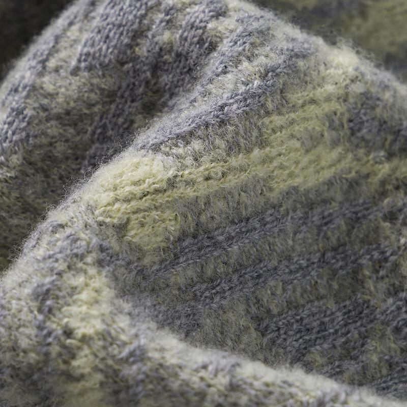 Women's Half-Zip Lapel Knit Sweater