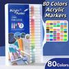 Fine Nib Acrylic Marker Pen Set Soft Tip Acrylic Paint Marker  Art Supplies