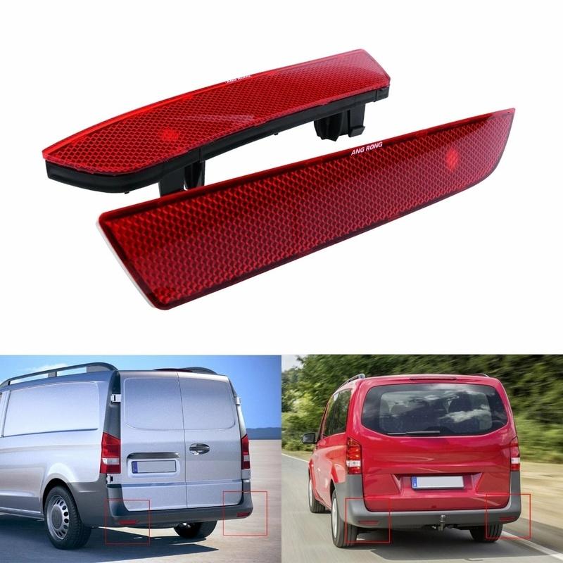 Car Rear Bumper Reflector Light For Mercedes For Benz VITO 4478260040 44782660140 Tail/Brake Or Rear Fog Lamps Car Lights