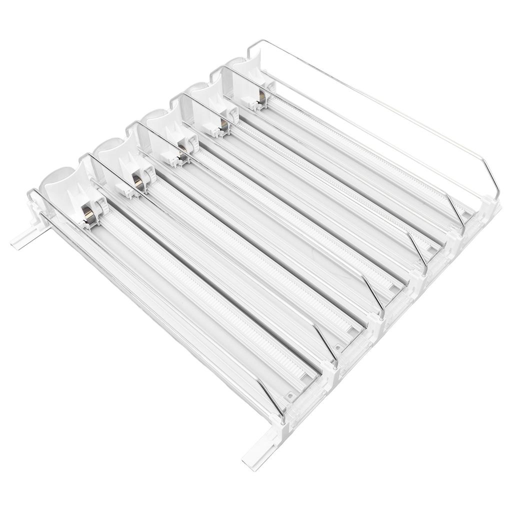 5pcs Drink Organizer for Fridge Automatic Pusher Glide Self Pushing Soda Can Dispenser Beer Pop Can Water Bottle Drink