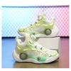 Youth style shoes Boys Basketball Shoes Kids Lightweight Breathable Running Sneakers With Anti-Slip Sole Outdoor Indoor Use