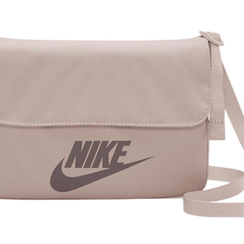 Nike Sportswear Polyester Small Square Bag Shoulder Bag, Crossbody Bag Regular Women's Ecru Casual CW9300-292