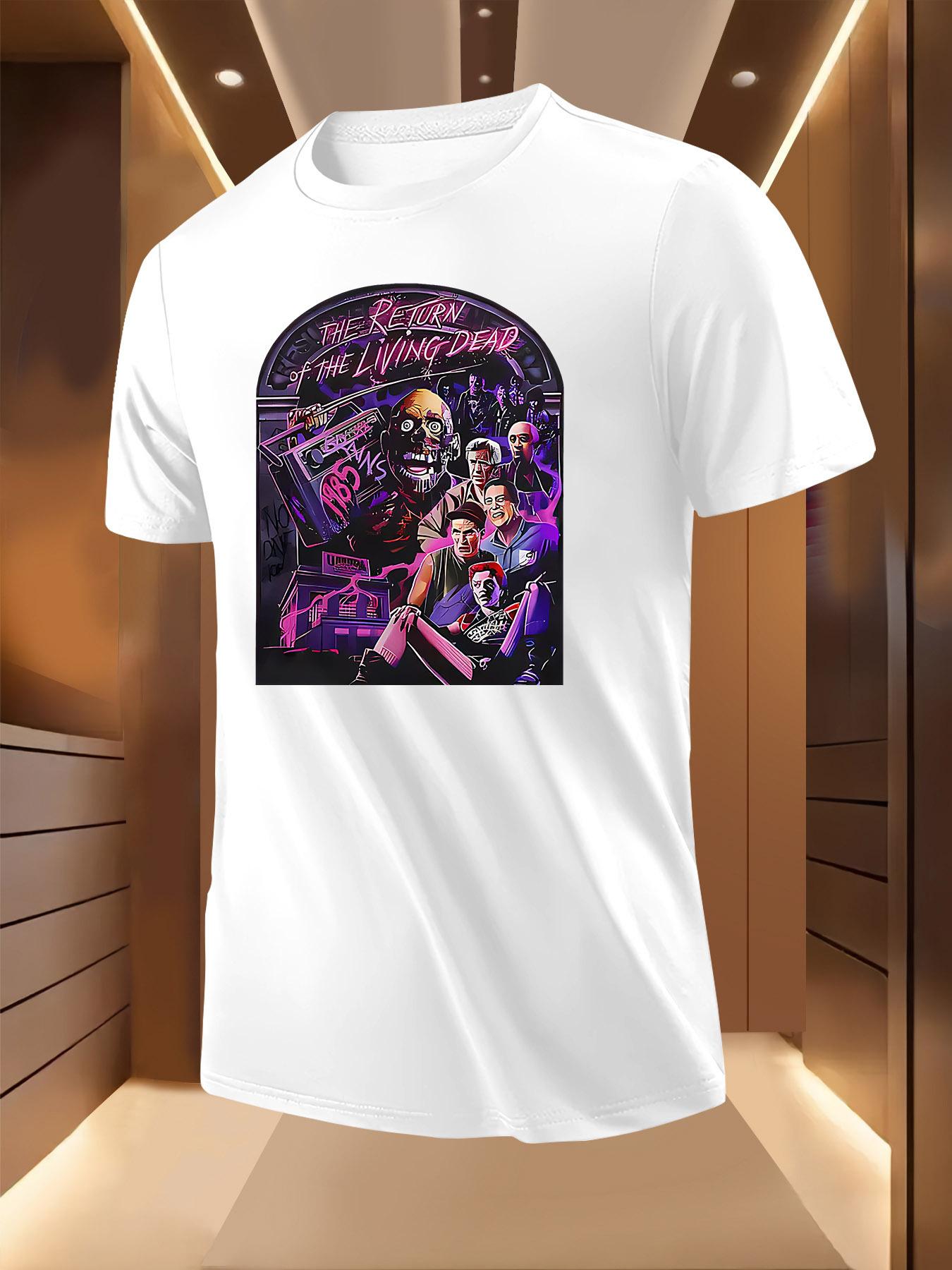 Return of the Living Dead Graphic Tshirt - Black with Neo... XXXXL