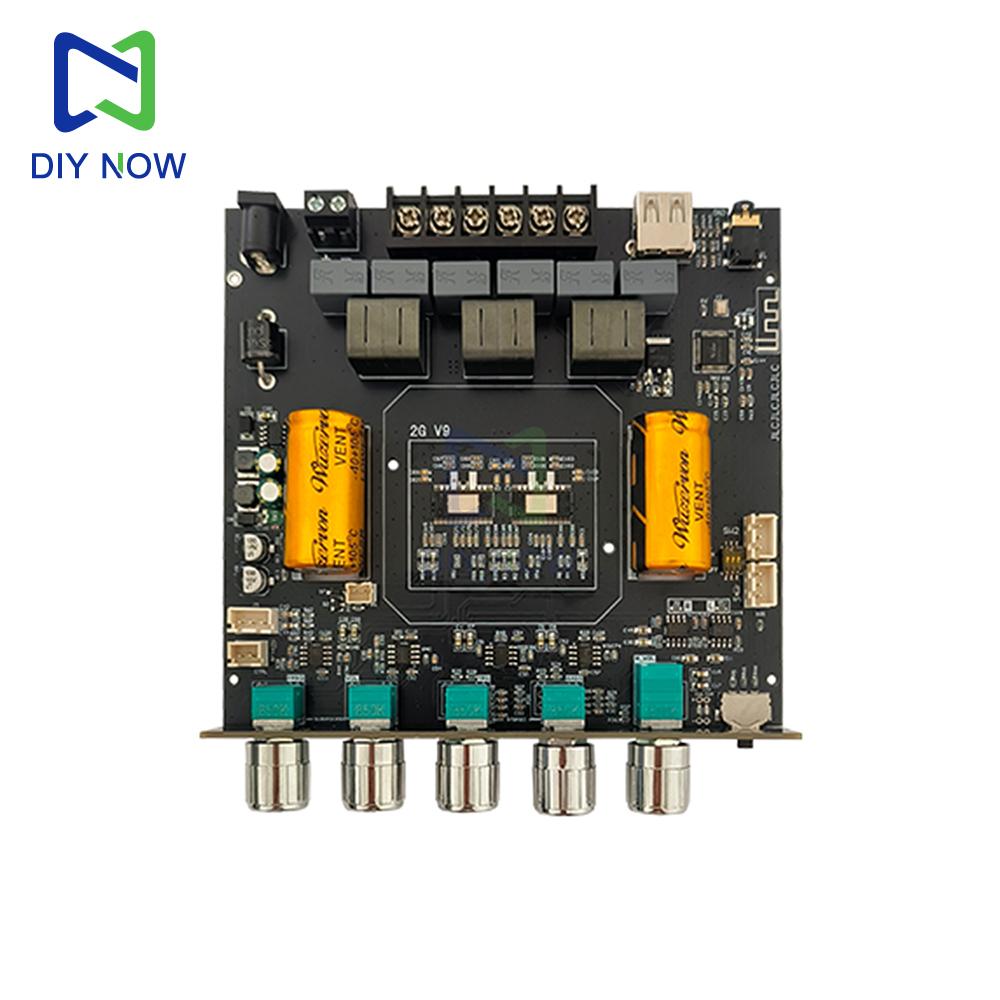 Audio Amplifier Module ZK-AS21 2G Second Generation Upgraded Version 2.1 Channel TPA3255 Bluetooth Digital Amplifier Board