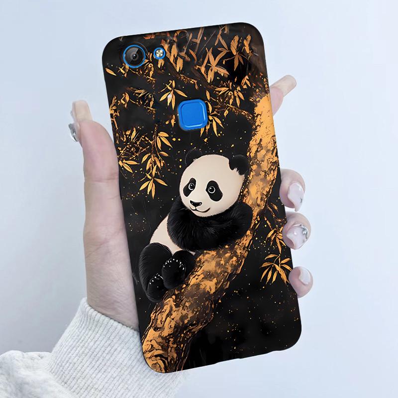 For Vivo V7 V7+ Plus Y79A Y75 Y73 Y79 1716 1718 Phone Case Cute Astronaut Panda Flowers Candy Soft Silicone TPU phone Case Cover