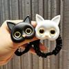 Animal Cloth Women Acrylic Scrunchies Cartoon Hair Rope Kitten Headwear Female Hair Ties