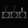 Blank Album Mini Cd Case Keychain Cd Player Keyring Peripheral Commemorative Album Key Holder For Diy Backpack Pendant