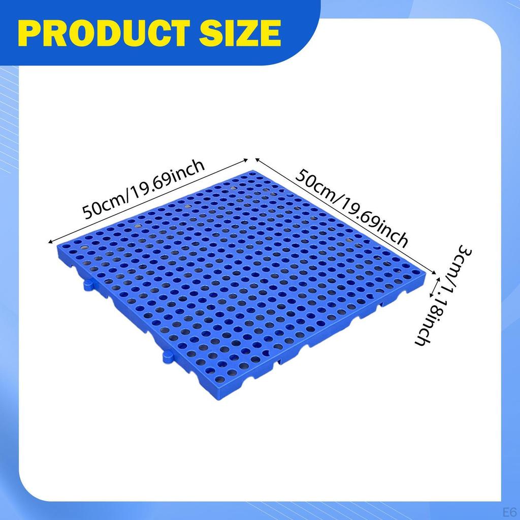 PP Palette Atmungsaktives Gitter Bodenbelüftungspad für Kellerlagerung