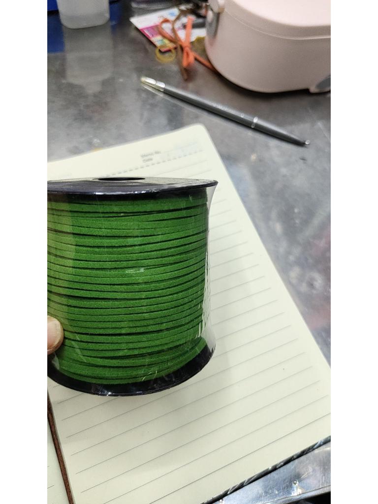 Korean suede rope for DIY jewelry making, 3mm braided wire for bracelets and necklaces. Add a touch of handmade to your accessories!
