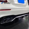 Mercedes-Benz E-Class W213 E53 Style Rear Lip Diffuser Exhaust Tailpipe