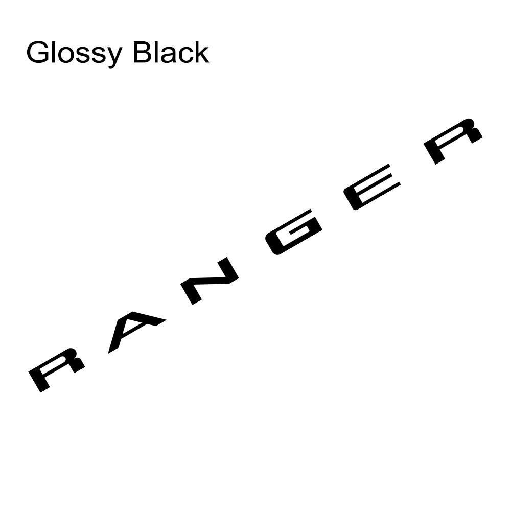 Pickup Tailgate Insert Indent Sticker For Ford Ranger 2019-2021 New Car Decor Decals Vinyl Letter Cover Auto Tuning Accessories