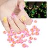 2 Bag Luminous Crystal Mixed Size SS6-SS20 Nail Art Rhinestone Decorations 3D Glitter Diamond Jewelry Glow In The Dark 8 Colors