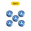 Car Key Logo Sticker Emblem Badge Aluminum DIY For Mercedes Benz A B C E S M Class AMG CLA CLS W212 W213 W204 W205 W176 W210 JO1