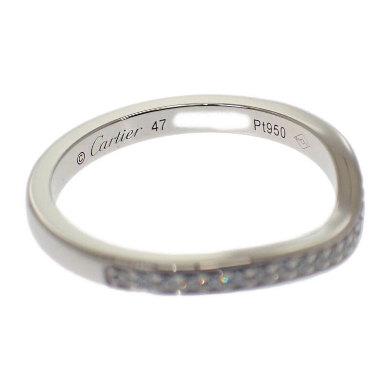 CARTIER  B4093047 #7(JP Size) ring Pt950Platinum Women