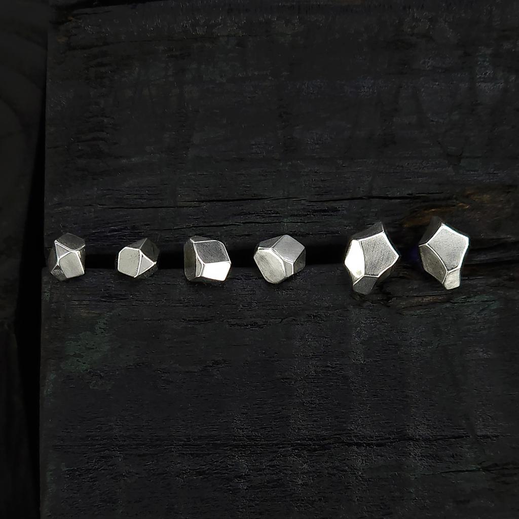 Sterlingworth Icy Mini-S2 Silver Earrings