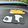 Car Anti-Skid Mat Cute Cartoon Dashboard Non-Slip Pad PVC Mat Heat-Resistant Washable Dashboard Pad For Phone Key Card Holder