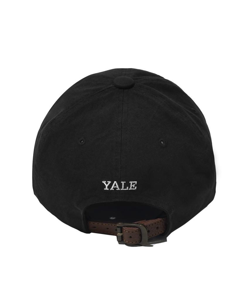 YALE Vintage Bulldogs Tail Logo Ball Cap_Black