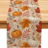 Christmas Poinsettia Table Runner Polyester Floral Pattern Xmas Dinner Decor Tabletop Holiday Warm Vibe Quality Assured