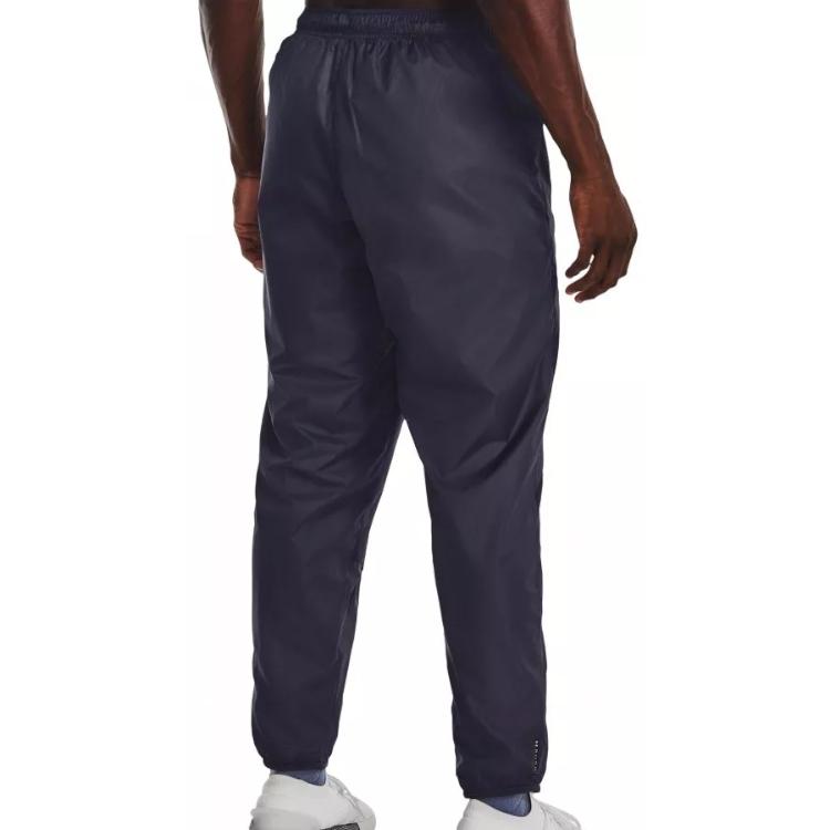 Under Armour Rush Series Solid Woven Joggers Men Bottoms Grey 1373795-558
