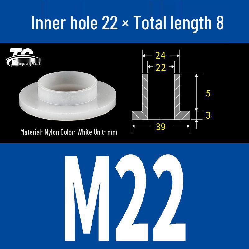 Nylon T-Shaped Transistor Gasket Sleeve with Insulating Particles