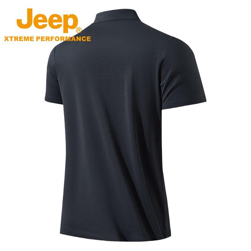 Jeep Men's Quick-Dry Breathable Polo Shirt