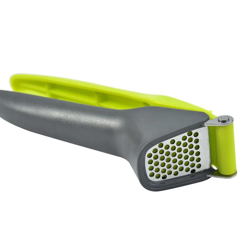 Ανοξείδωτος ατσάλι Πολυλειτουργικός θρυμματιστής πιεστηρίου σκόρδου χειρός Τζίντζερ Κιμάς σκόρδου Μαγείρεμα λαχανικών Στίφτης για το σπίτι Εργαλεία πουρέ