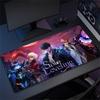 Solo Leveling Schattenkönig Mauspade HD-Druck Computer-Gamer Verriegelungskante Rutschfestes Mauspade XXL 90x40cm Tastatur PC Schreibtischmatte