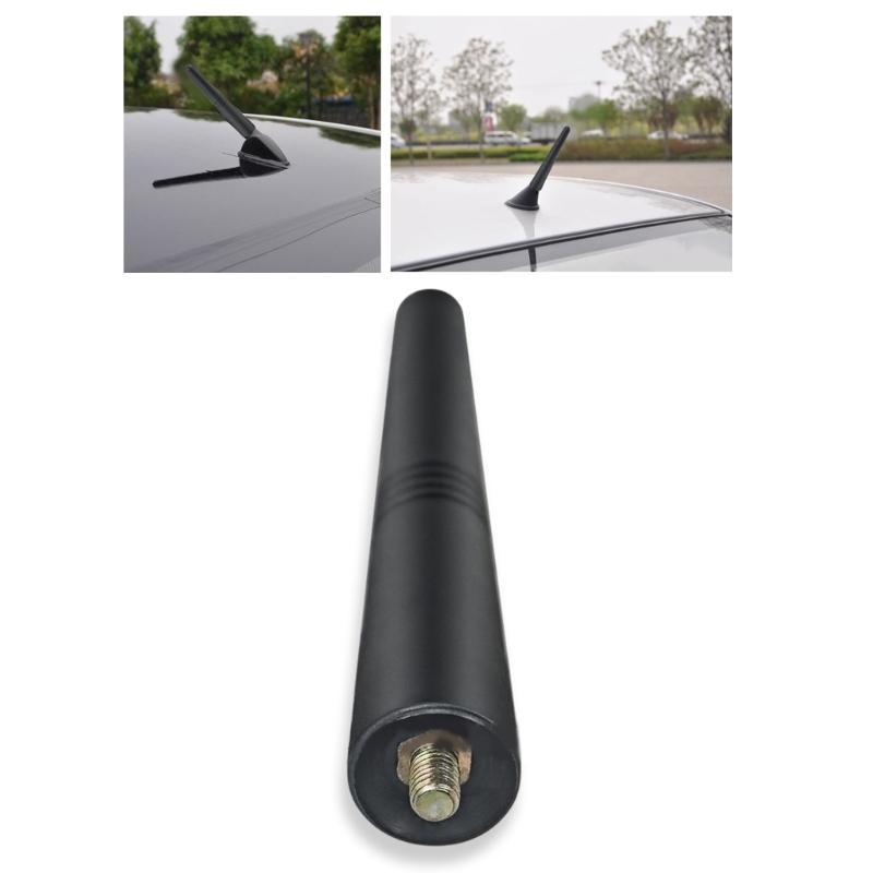 9cm Car Roof Antenna Stereo Radio FM/AM Signal Aerial Universal Amplified Antenna with Screws Auto Repair Accessories
