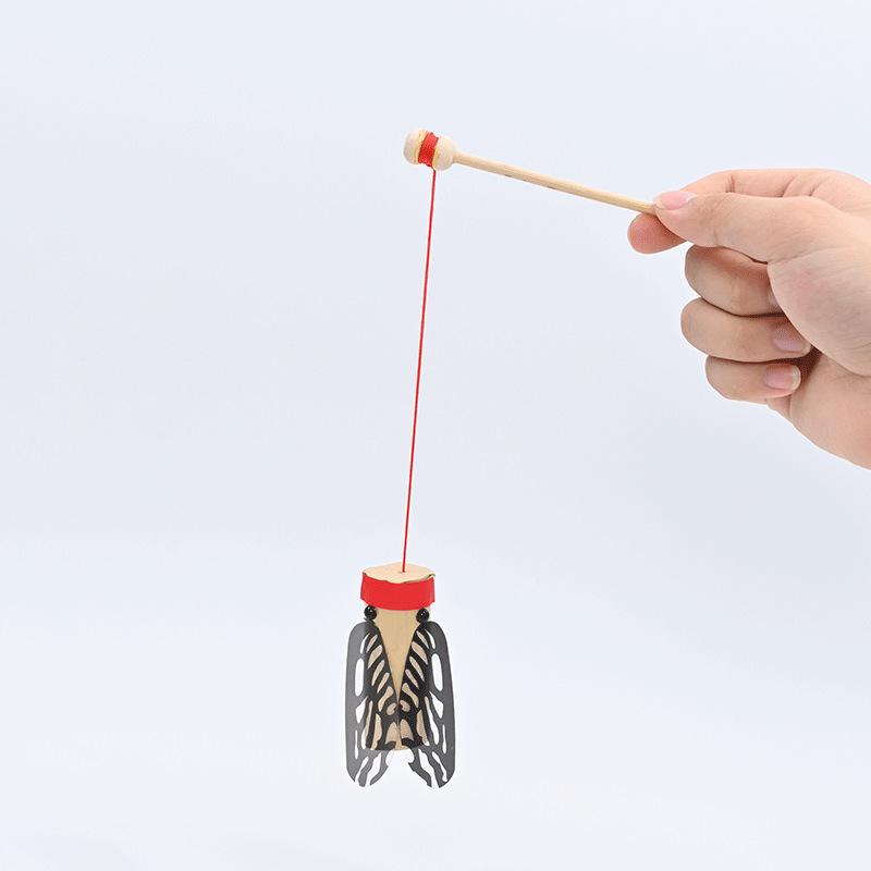 Bamboo Cicada DIY Puzzle: Classic Science Experiment & Teaching Aid Kit for Kids